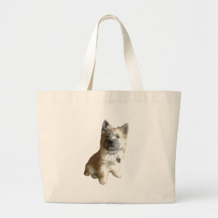 Bolsa Tote Grande O monte de pedras Terrier o mais bonito nunca!