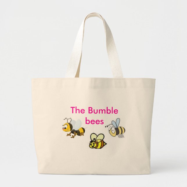 Bolsa Tote Grande O oficial Bumble o saco das abelhas (Frente)