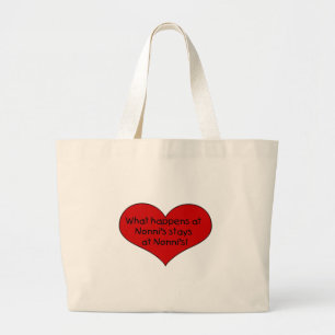 Bolsa Tote Grande O que acontece nas estadas de Nonni