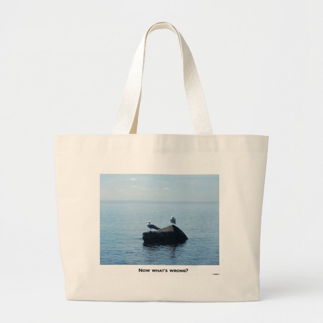 BOLSA TOTE GRANDE O QUE ESTÁ ERRADO? (Frente)