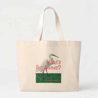 Bolsa Tote Grande O que há para janto?