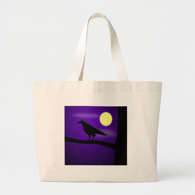 Bolsa Tote Grande O Raven - (Frente)