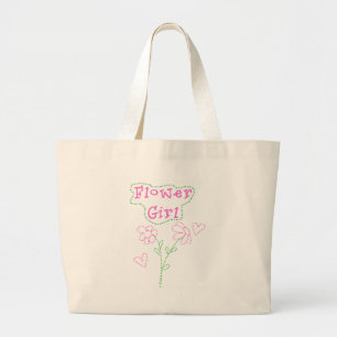 Bolsa Tote Grande O rosa floresce o florista