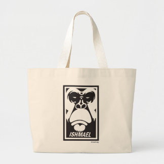 Bolsa Tote Grande O rosto de Ishmael