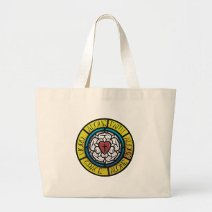 Bolsa Tote Grande O saco cor-de-rosa de Luther