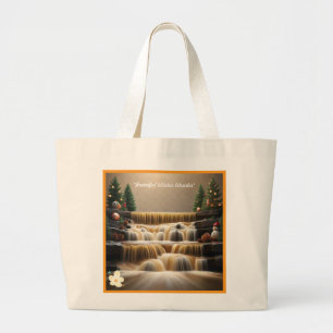Bolsa Tote Grande "O Solar da Noite Pacífica"