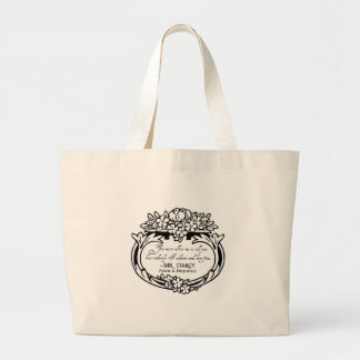 Bolsa Tote Grande O Sr. Darcy Amor e admira