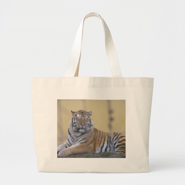 Bolsa Tote Grande O tigre (Frente)