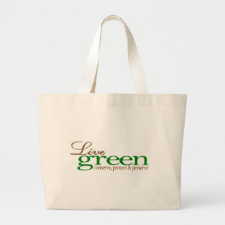 Bolsa Tote Grande O verde vivo conserva