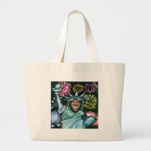 Bolsa Tote Grande Obama Ano Novo