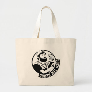 Bolsa Tote Grande Obedeça à barba