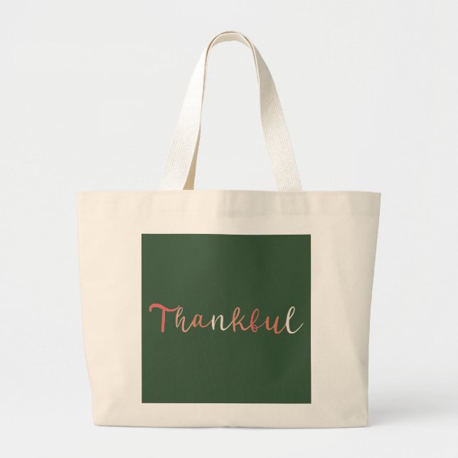 Bolsa Tote Grande Obrigado (Frente)