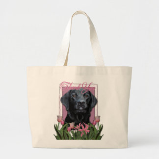 Bolsa Tote Grande Obrigado - Labrador - preto - calibre