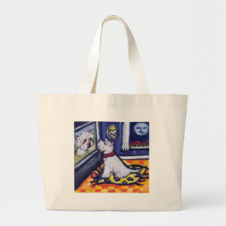 Bolsa Tote Grande Observador da tevê de Westie