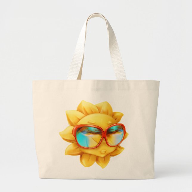 Bolsa Tote Grande Oh Dia Ensolarado (Frente)