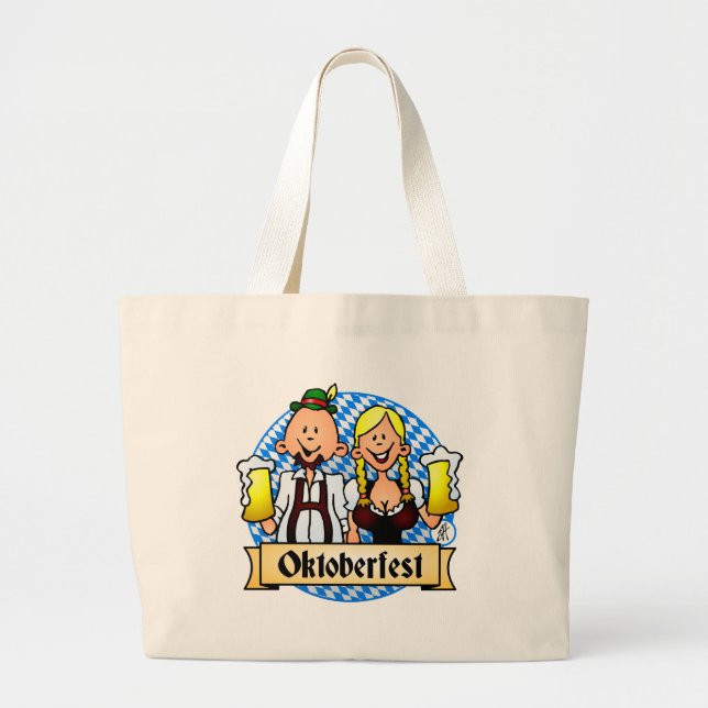 Bolsa Tote Grande Oktoberfest (Frente)