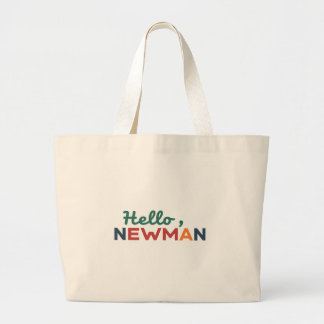 Bolsa Tote Grande "Olá, Newman."
