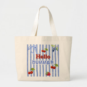 Bolsa Tote Grande Olá Verão
