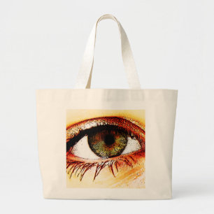 Bolsa Tote Grande Olho bagjtcn