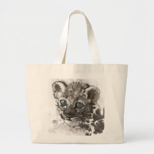 Bolsa Tote Grande Olhos azuis