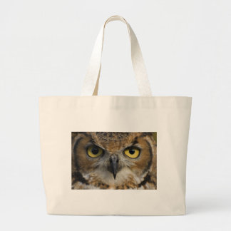 Bolsa Tote Grande Olhos da coruja