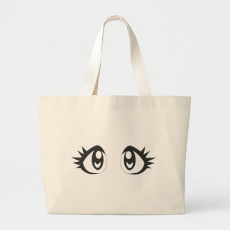 Bolsa Tote Grande Olhos de Manga