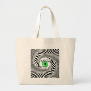 BOLSA TOTE GRANDE OLHOS HIPNÓTICOS - HIPNOTISTA