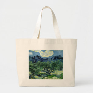 Bolsa Tote Grande Oliveiras de Vincent van Gogh (1889)