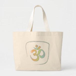 Bolsa Tote Grande Om ou Aum