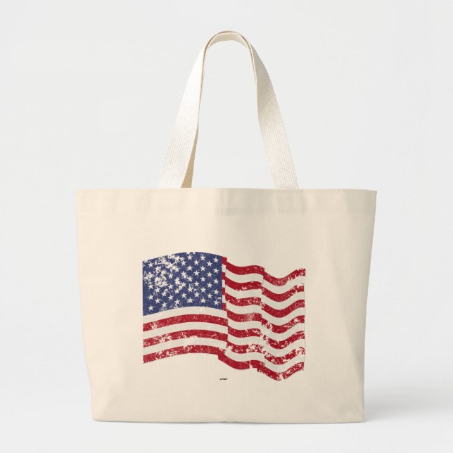 Bolsa Tote Grande Onda de Sinalizador Americano - Distante (Frente)