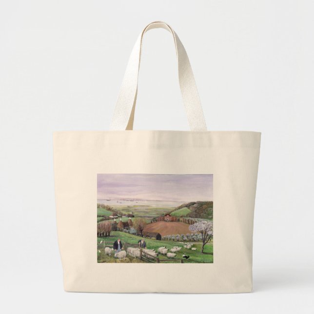 Bolsa Tote Grande Opinião de Tamisa (Frente)