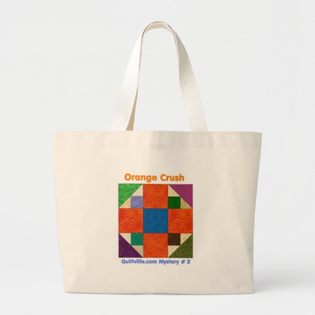 Bolsa Tote Grande Orangecrush Totebag (Frente)