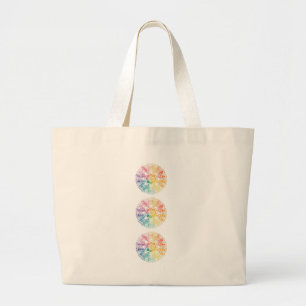 Bolsa Tote Grande Orgulho Arco-Íris da Janela Gótica