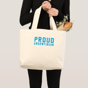 Bolsa Tote Grande Orgulhoso argentino