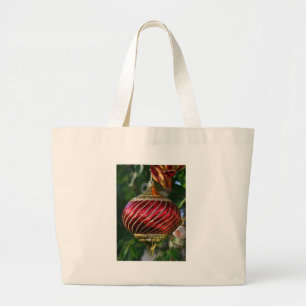 Bolsa Tote Grande Ornamento do Xmas
