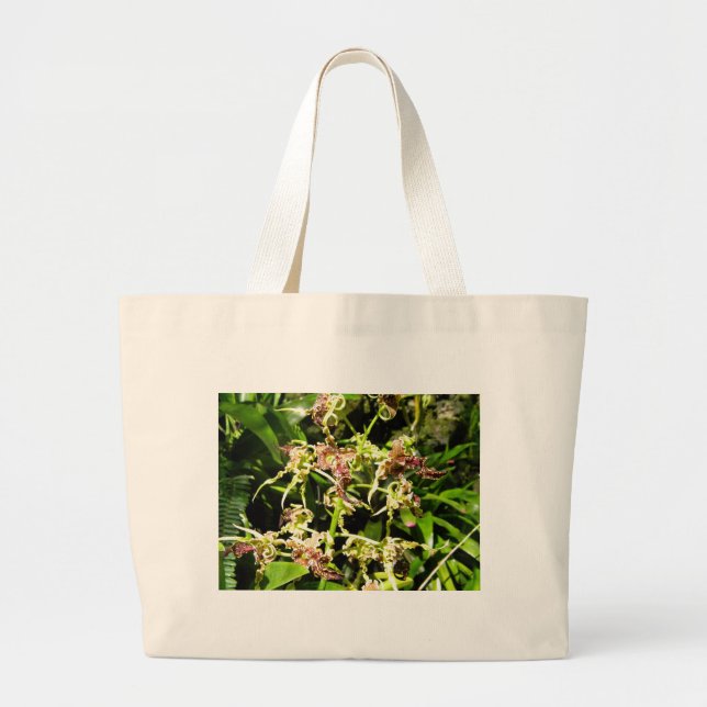 Bolsa Tote Grande Orquídeas (Frente)