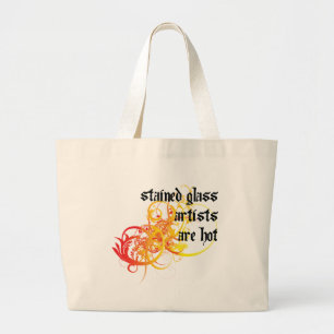 Bolsa Tote Grande Os artistas do vitral estão quentes