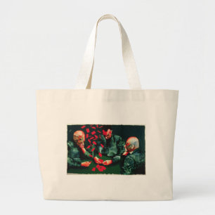 Bolsa Tote Grande Os jogadores de cartão 1987