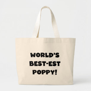 Bolsa Tote Grande Os melhores presentes populares do mundo do texto