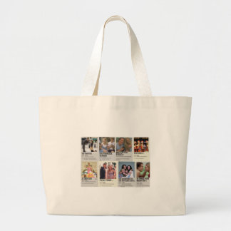Bolsa Tote Grande Os melhores programas de TV em um saco