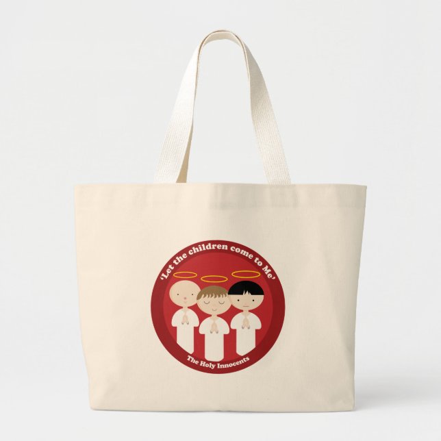 Bolsa Tote Grande Os Santo Inocentos (Frente)