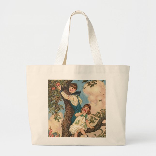 Bolsa Tote Grande Os trechos (Frente)