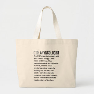 Bolsa Tote Grande Otolaringologista