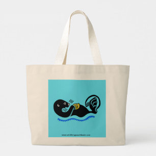 Bolsa Tote Grande Otter - saco de tote grande