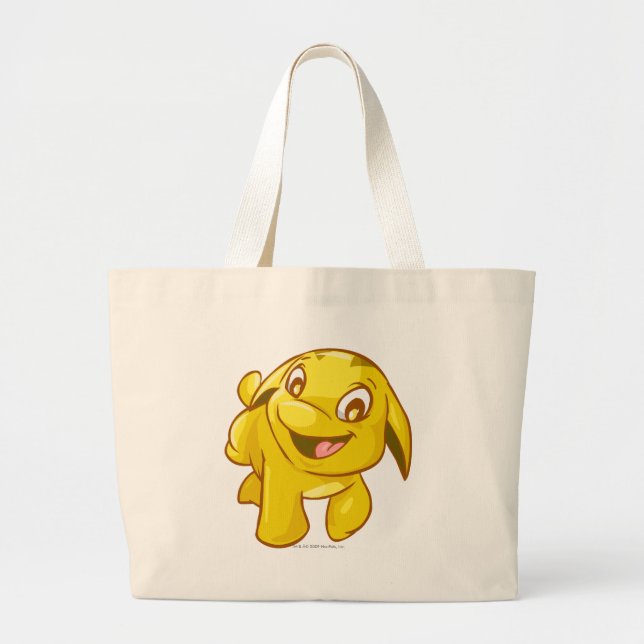 Bolsa Tote Grande Ouro de Poogle (Frente)