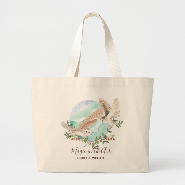 Bolsa Tote Grande OWL GIFTS - Personalizado (Frente)