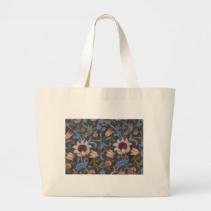 Bolsa Tote Grande Padrão William Morris Evenlode: Vintage Temperamen