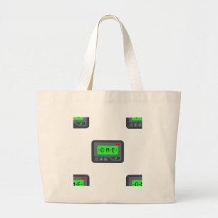 Bolsa Tote Grande pager emoji
