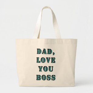 BOLSA TOTE GRANDE PAI, AMO-TE CHEFE 1