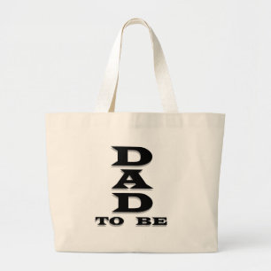 Bolsa Tote Grande Pai de ser Camisetas e presentes